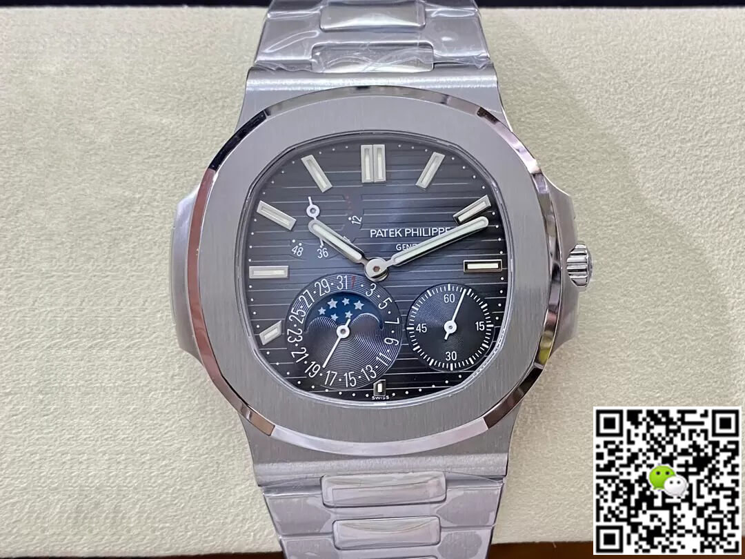 Replica Pat*k Phi1i*pe Nautilus 5712/1A-001 1:1 Best Edition PPF Factory V2 Blue Dial