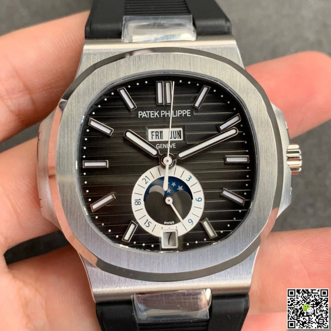 Replica Pat*k Phi1i*pe Nautilus 5726 1:1 Best Edition GR Factory V2 Rubber Strap