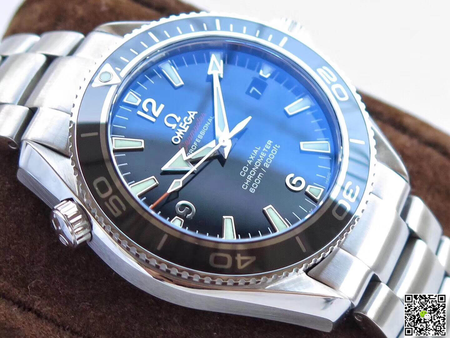 Replica 0me*ga Seamaster Planet Ocean 222.30.42.20.01.001 Noob Factory 1:1 Best Edition Swiss ETA2824