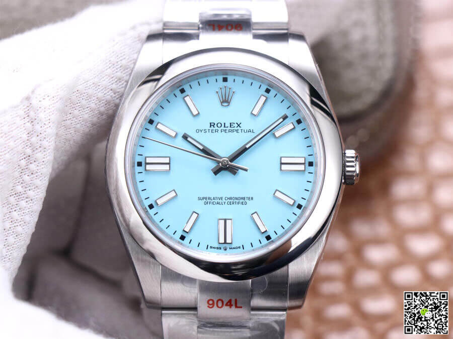 Replica R01ex Oyster Perpetual M124300-0006 1:1 Best Edition EW Factory Stainless Steel