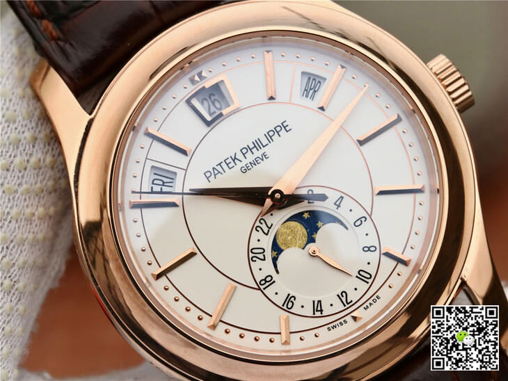 Replica Pat*k Phi1i*pe Grand Complications 5205R-001 1:1 Best Edition KM Factory Milky White Dial