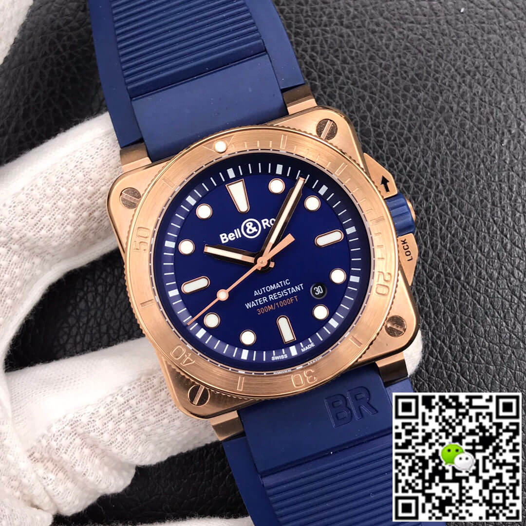 Replica Bell   Ross BR 03-92 1:1 Best Edition Blue Dial