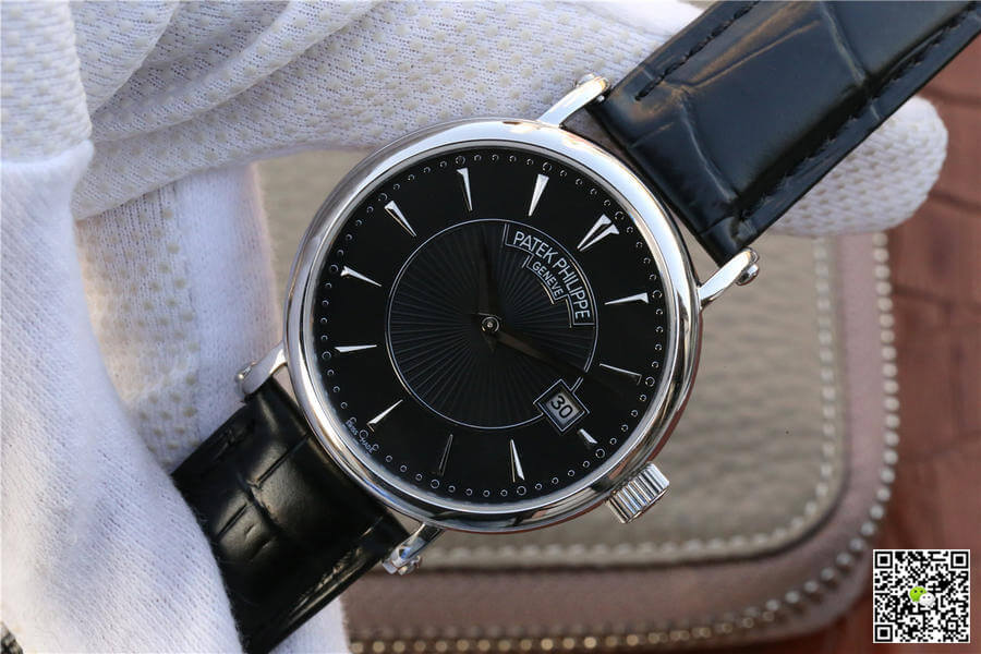 Replica Pat*k Phi1i*pe Calatrava 5153G-001 1:1 Best Edition ZF Factory Black Dial