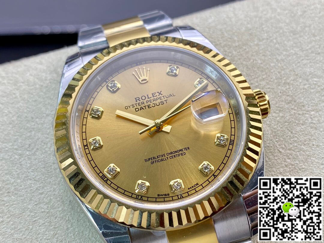Replica R01ex Datejust M126333-0011 1:1 Best Edition EW Factory Champagne Dial