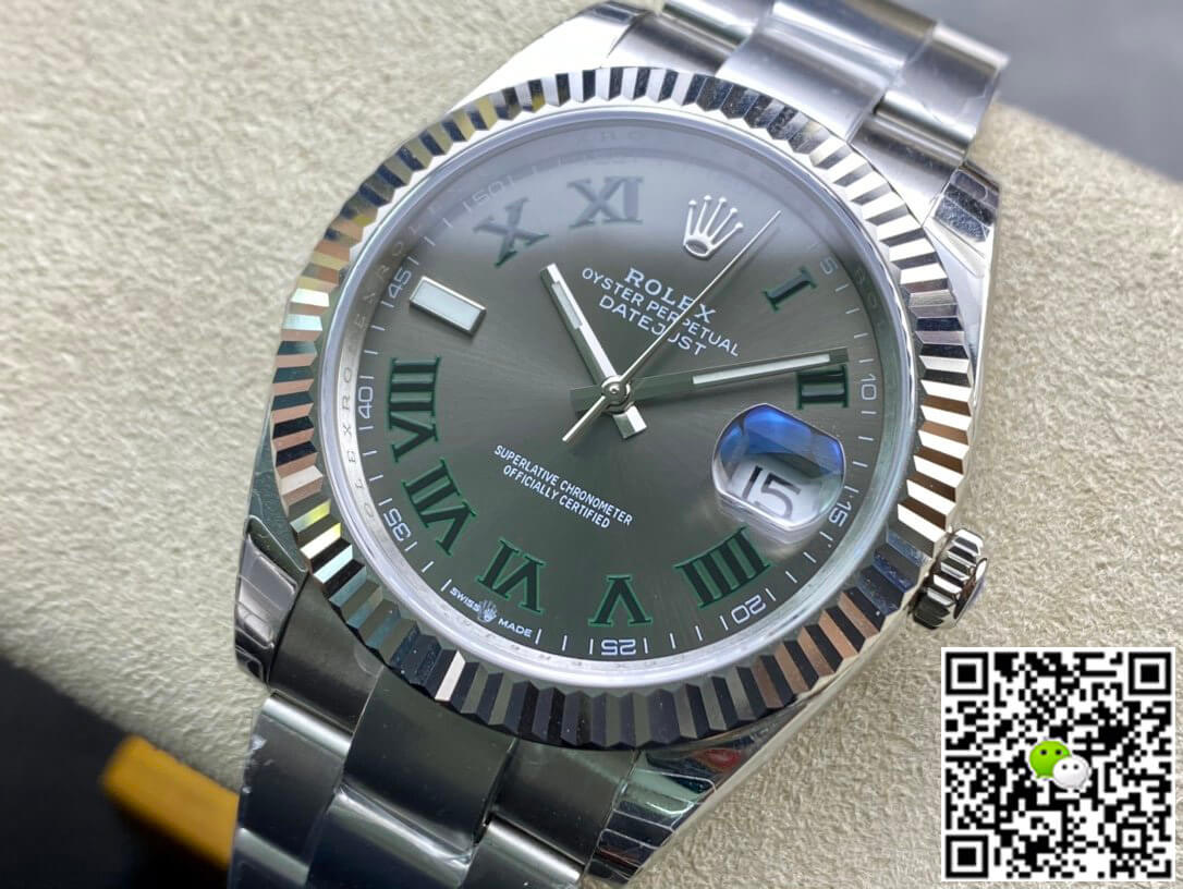 Replica R01ex Datejust M126334-0021 41MM 1:1 Best Edition EW Factory Grey Dial