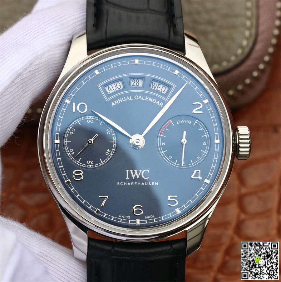 Replica IWC Portugieser IW503502 1:1 Best Edition ZF Factory Blue Dial