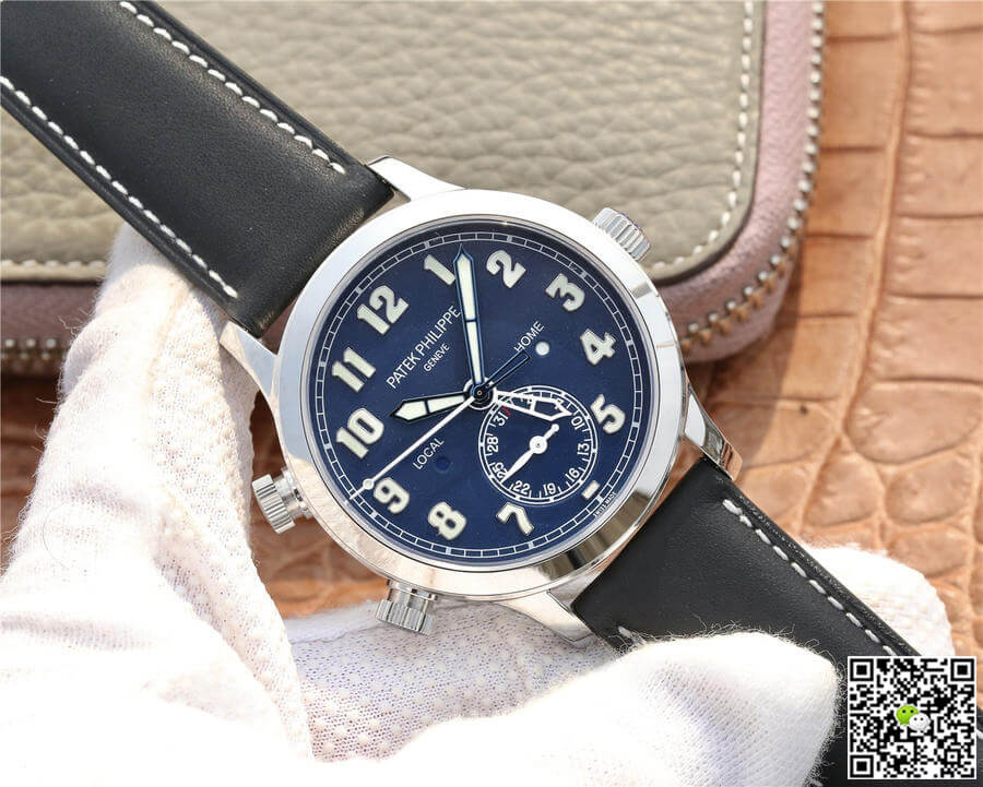 Replica Pat*k Phi1i*pe Calatrava 5524G-001 1:1 Best Edition GR Factory Blue Dial