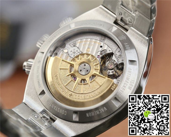 Replica Vacheron C0nstan1n Overseas 5500V/110A-B075 1:1 Best Edition 8F Factory Silvery White Dial