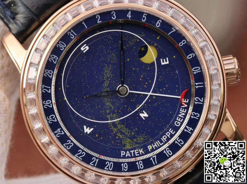Replica Pat*k Phi1i*pe Grand Complications 6103P-001 TW Factory 1:1 Best Edition Swiss ETA240 Blue Dial