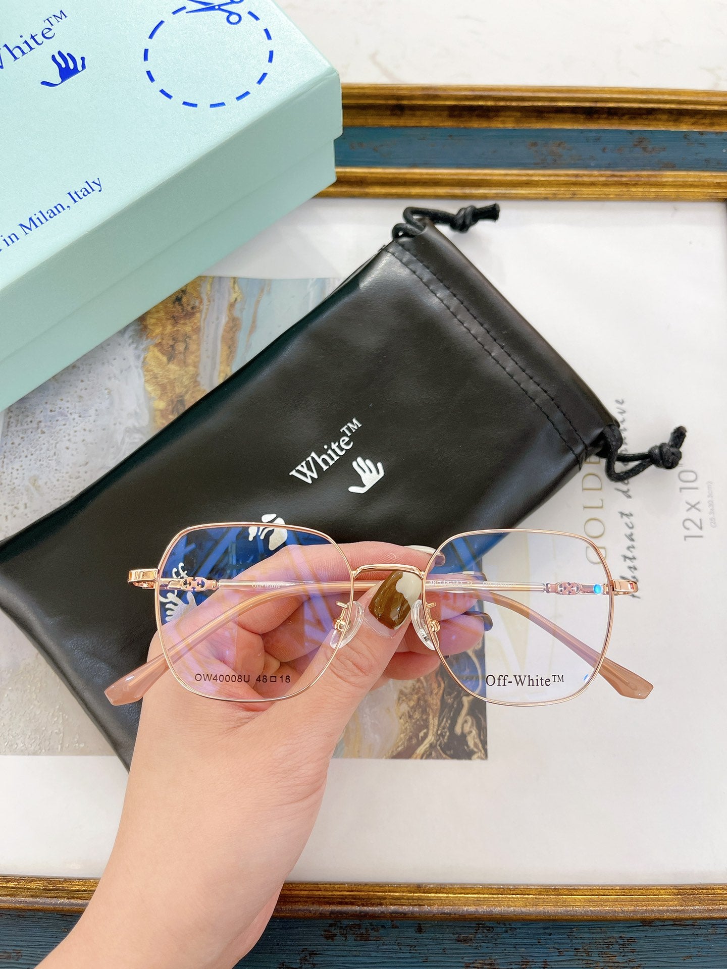 Off white glasses