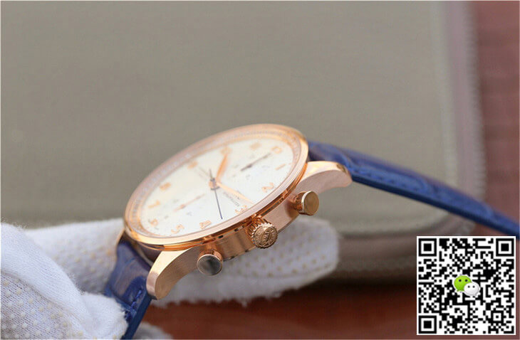 Replica IWC Portuguese ZF Factory 1:1 Best Edition Blue Strap