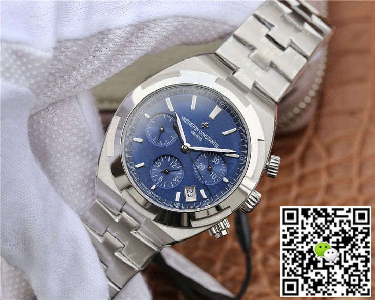 Replica Vacheron C0nstan1n Overseas 5500V/110A-B148 1:1 Best Edition 8F Factory Stainless Steel