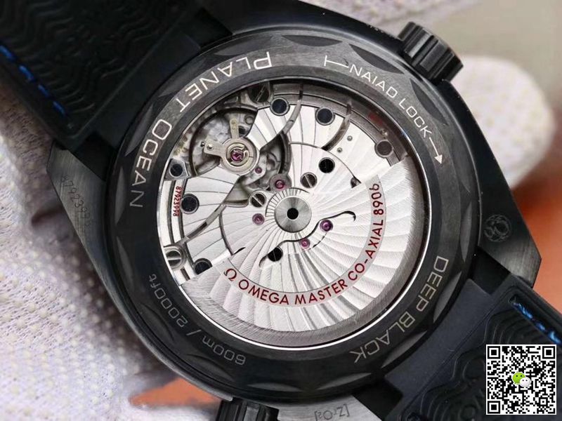 Replica 0me*ga Seamaster 215.92.46.22.01.002 1:1 Best Edition VS Factory Black Ceramic Swiss ETA8906