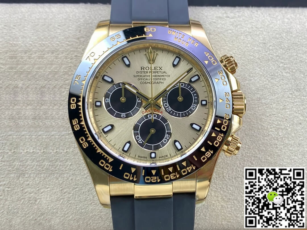 Replica R01ex Cosmograph Daytona M116518LN-0048 1:1 Best Edition Clean Factory Champagne Dial