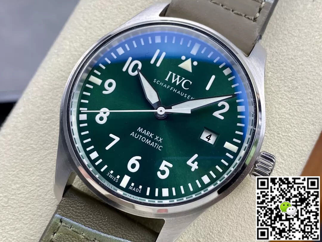 Replica IWC Pilot IW328205 1:1 Best Edition M+ Factory Leather Strap