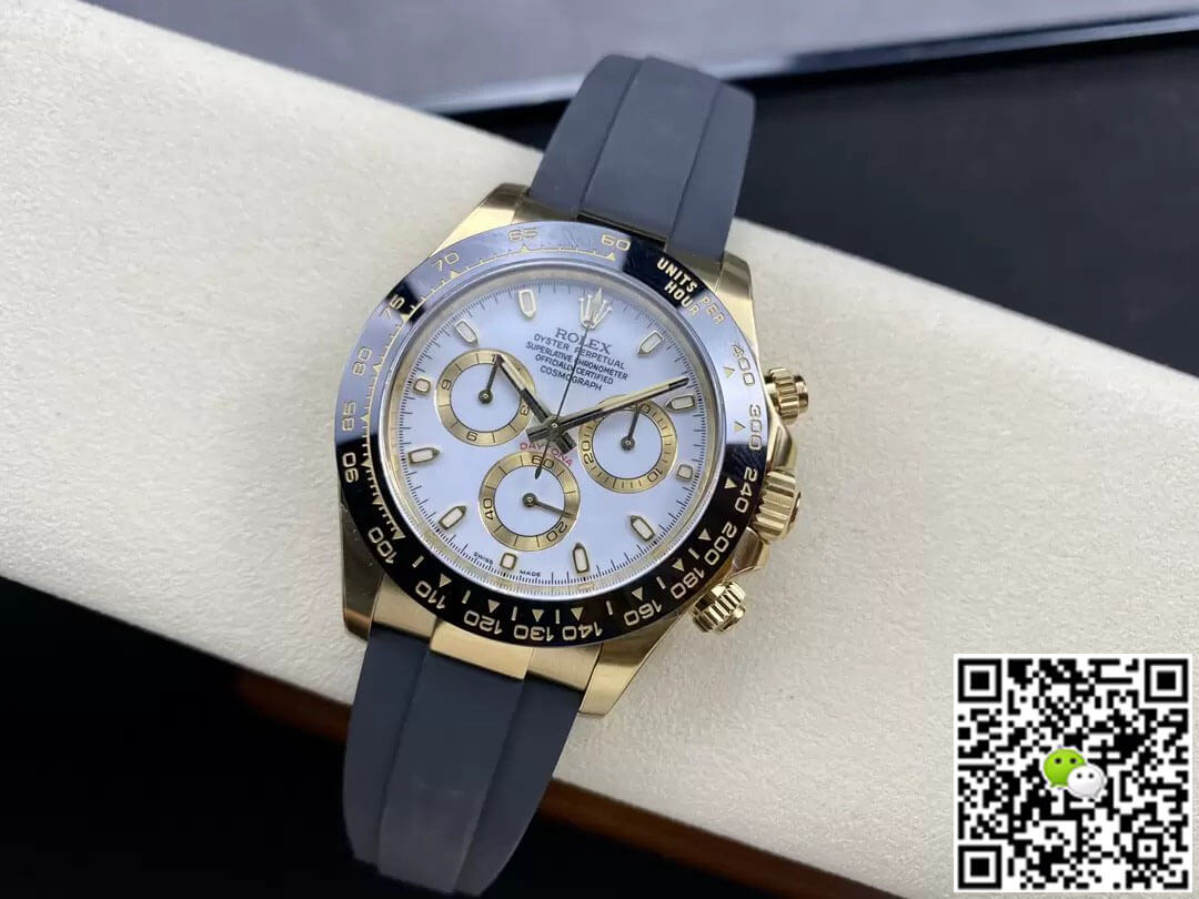 Replica R01ex Cosmograph Daytona M116518LN-0041 1:1 Best Edition Clean Factory White Dial