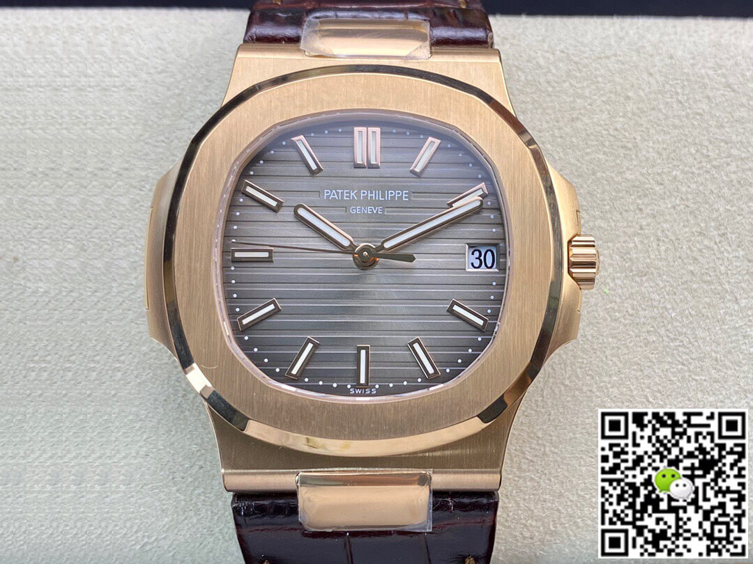 Replica Pat*k Phi1i*pe Nautilus 5711R-001 1:1 Best Edition PPF Factory V4 Brown Dial Swiss ETA324