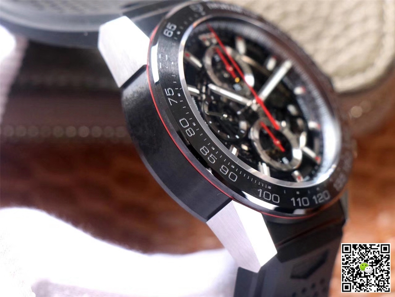 Replica TAG Heuer Carrera CAR201V.FT6046 1:1 Best Edition XF Factory Black Dial Swiss HEUER 01