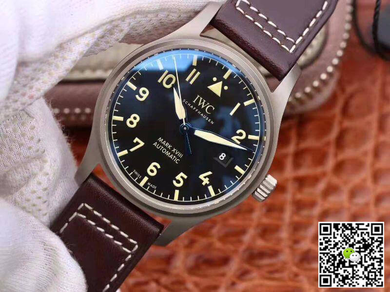 Replica IWC Pilot Mark XVIII Heritage IW327006 MKS Factory 1:1 Best Edition Swiss ETA9015