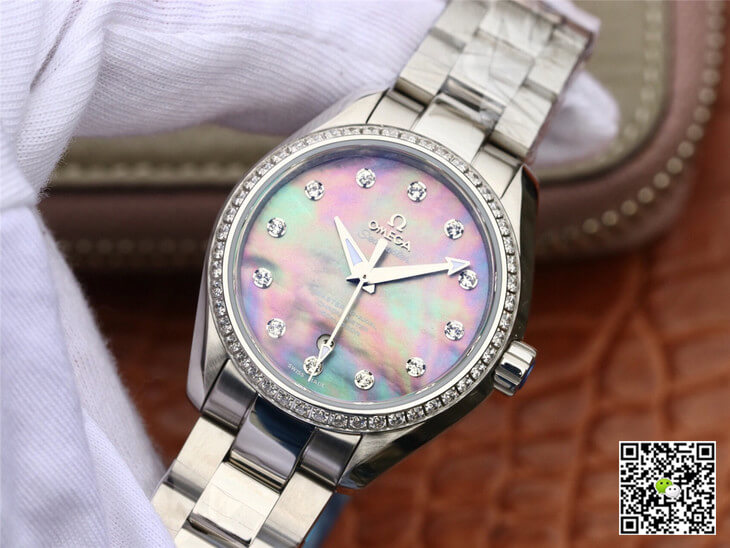 Replica 0me*ga Seamaster 231.15.34.20.57.001 Aqua Terra 150M 1:1 Best Edition 3S Factory Mother-Of-Pearl Dial