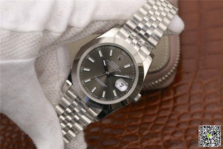 Replica R01ex Datejust M126300-0008 1:1 Best Edition EW Factory Grey Dial