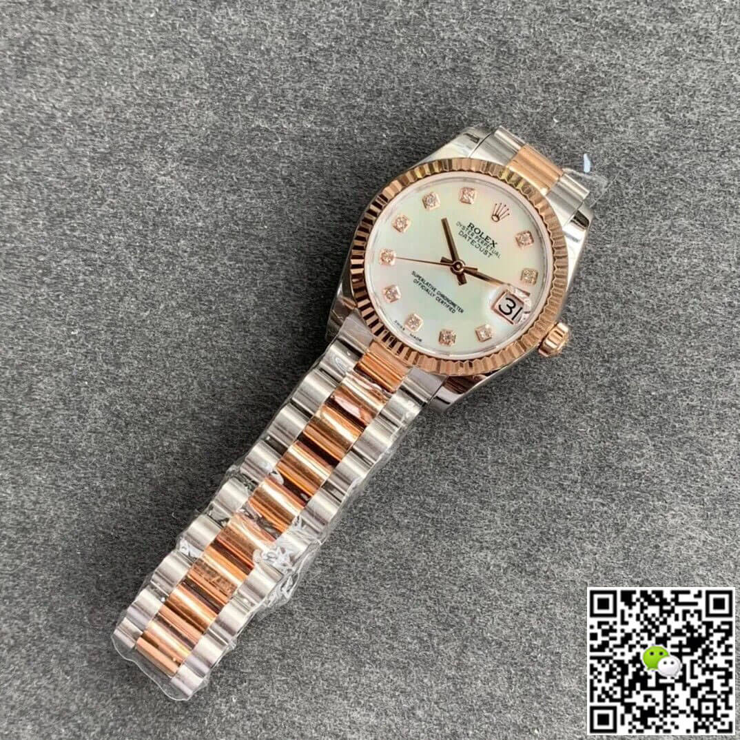 Replica R01ex Datejust M278271-0025 1:1 Best Edition GS Factory D1am0nd-set Dial
