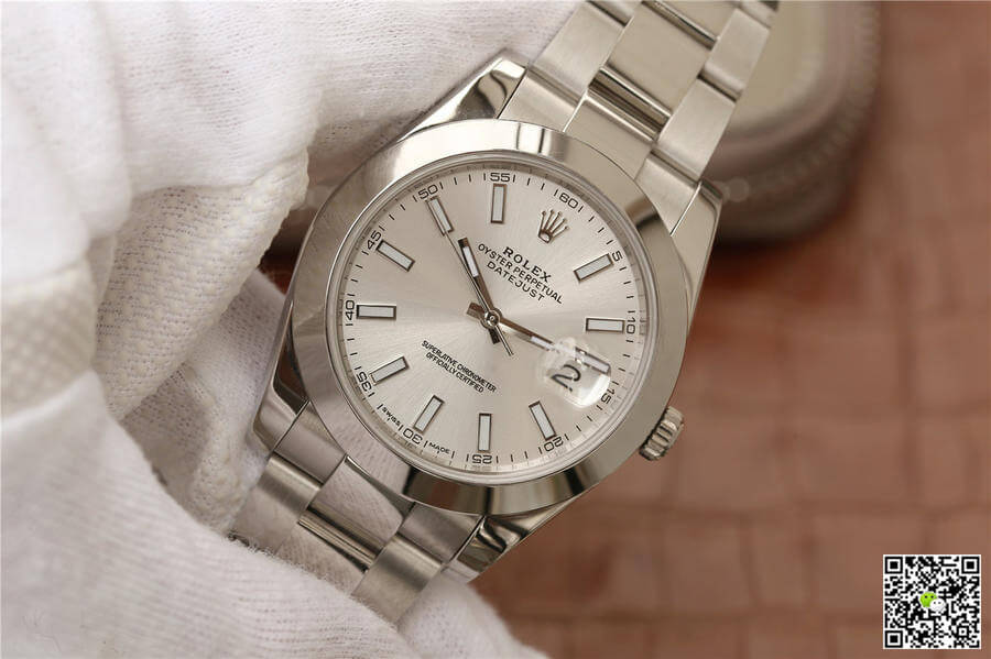 Replica R01ex Datejust M126300-0005 1:1 Best Edition EW Factory White Dial
