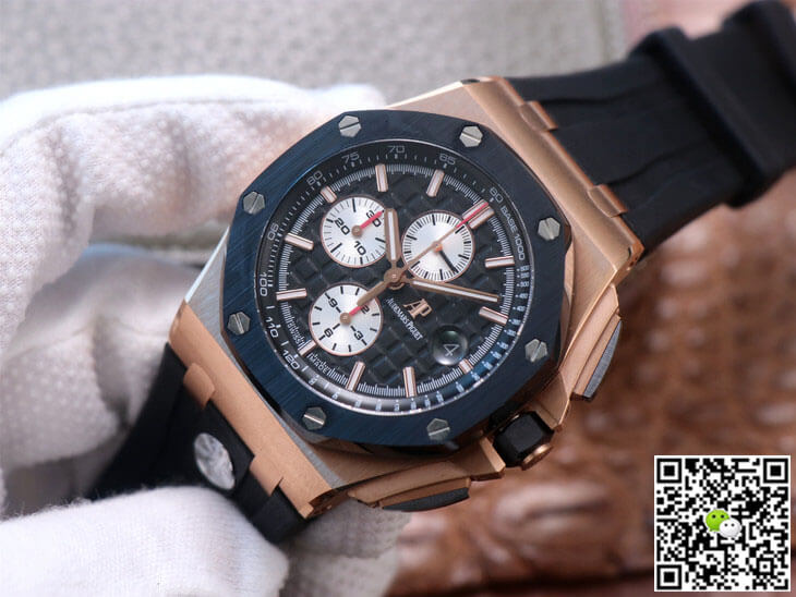 Replica Audemars P1g*et Royal Oak Offshore 26401RO.OO.A002CA.01 1:1 Best Edition JF Factory Black Dial