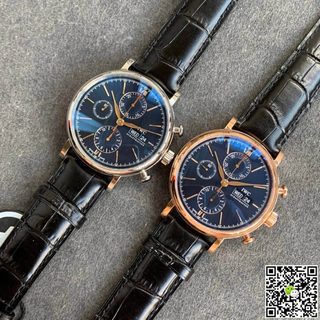 Replica IWC Portofino IW391035 1:1 Best Edition ZF Factory Blue Dial