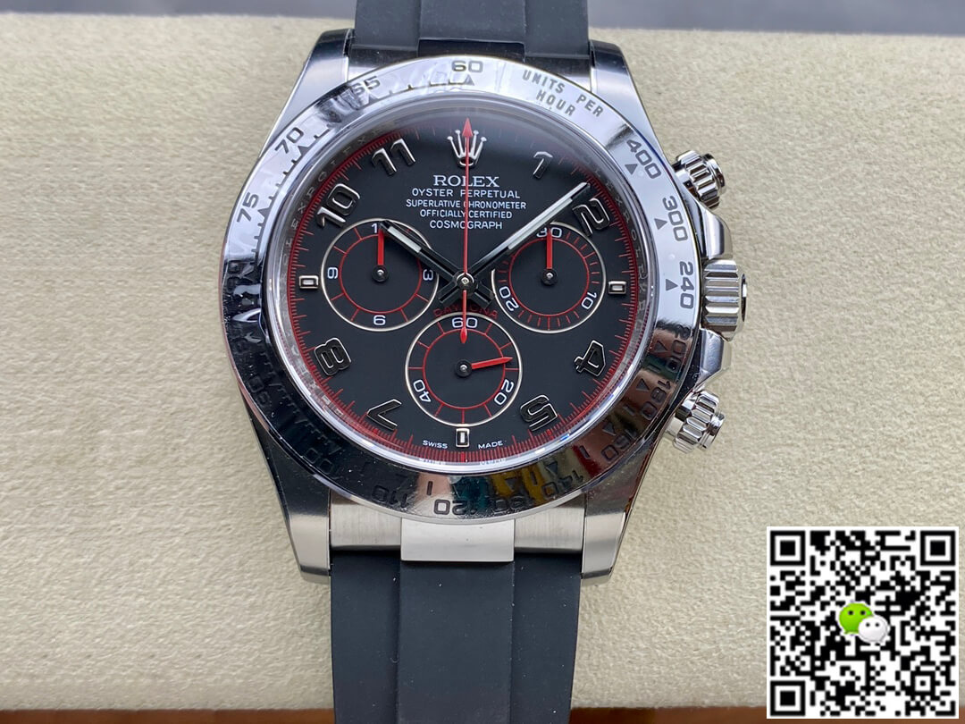 Replica R01ex Cosmograph Daytona 116509 1:1 Best Edition Clean Factory Black Dial