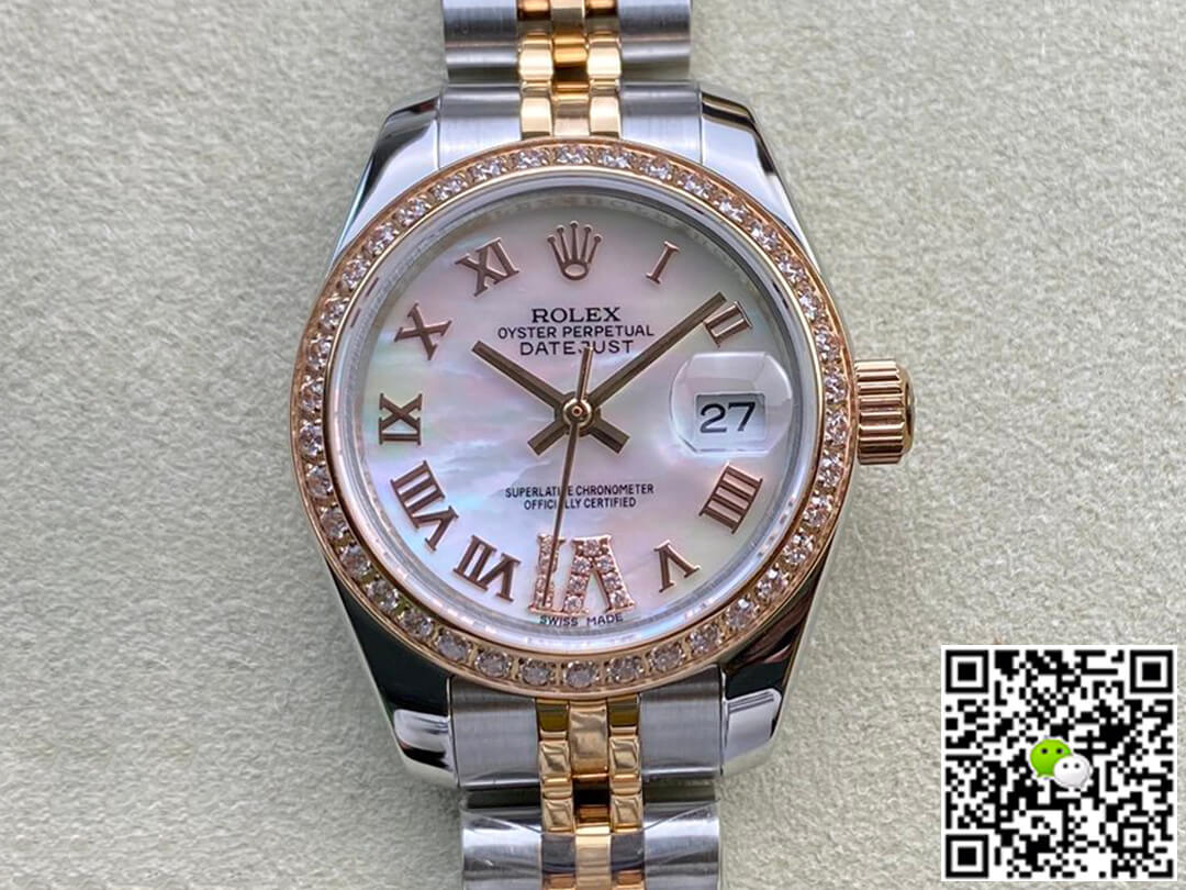 Replica R01ex Datejust 28MM 1:1 Best Edition BP Factory Mother-of-pearl Dial