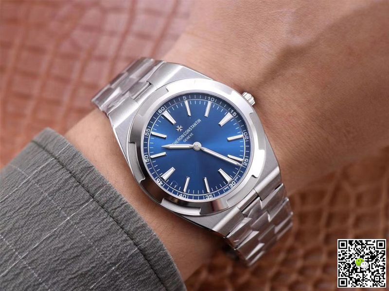 Replica Vacheron C0nstan1n Overseas 2000V/120G-B122 Ultra Thin 1:1 Best Edition XF Factory Blue Dial Swiss ETA1120/1