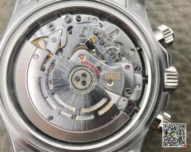 R01ex Daytona Replica Cosmograph 116519 Noob Factory 1:1 Best Edition D1am0nds Markers Swiss ETA4130 Black Rubber Strap