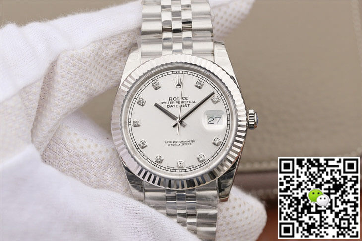 Replica R01ex Datejust M126331 1:1 Best Edition EW Factory White Dial