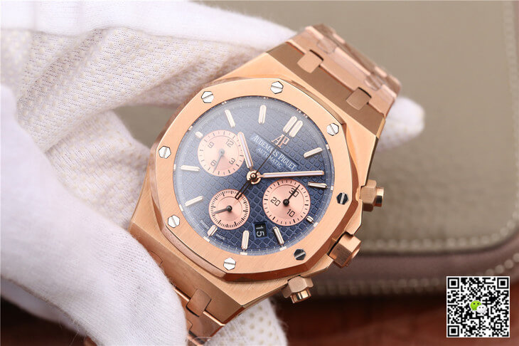 Replica Audemars P1g*et Royal Oak Chronograph 26331OR.OO.1220OR.01 1:1 Best Edition OM Factory Rose Gold