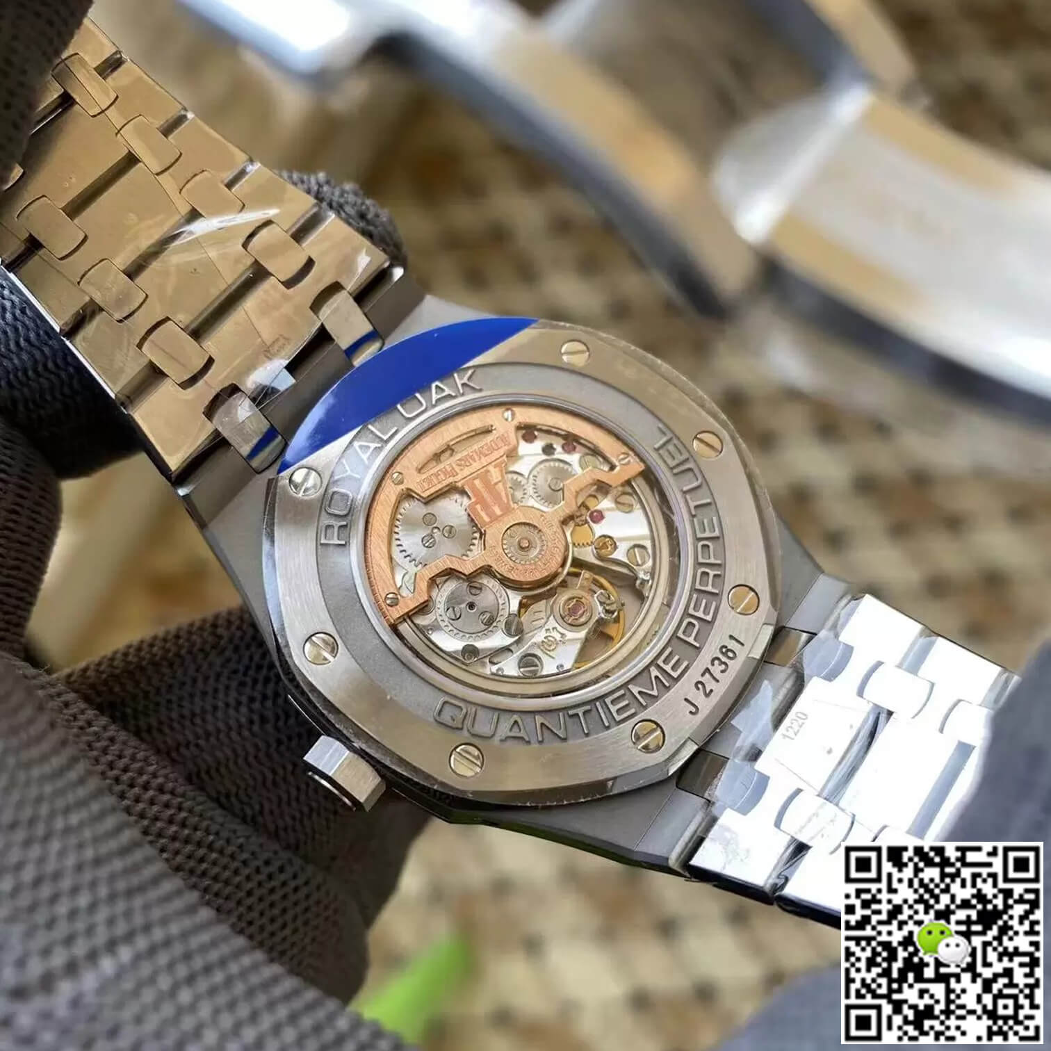 Replica Audemars P1g*et Royal Oak 26606ST.OO.1220ST.01 1:1 Best Edition APS Factory Green Dial