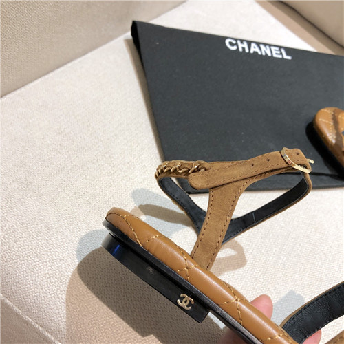 Ch**el flat sandals
