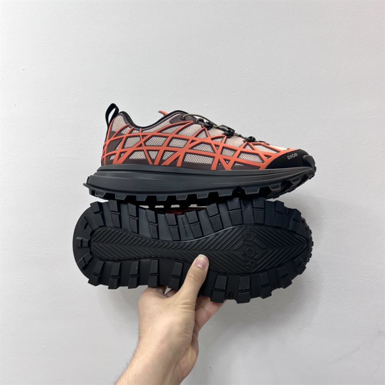 D10r B31 RUNNER SNEAKER BEIGE ORANGE DO096