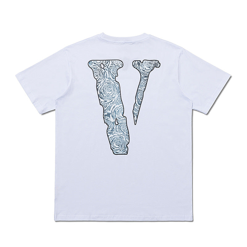 Replica Vlone x Pop Smoke T Shirt The Woo Tee