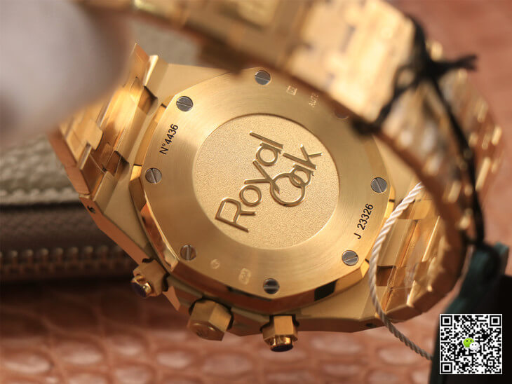 Replica Audemars P1g*et Royal Oak Chronograph 26331BA.OO.1220BA.01 1:1 Best Edition OM Factory Yellow Gold