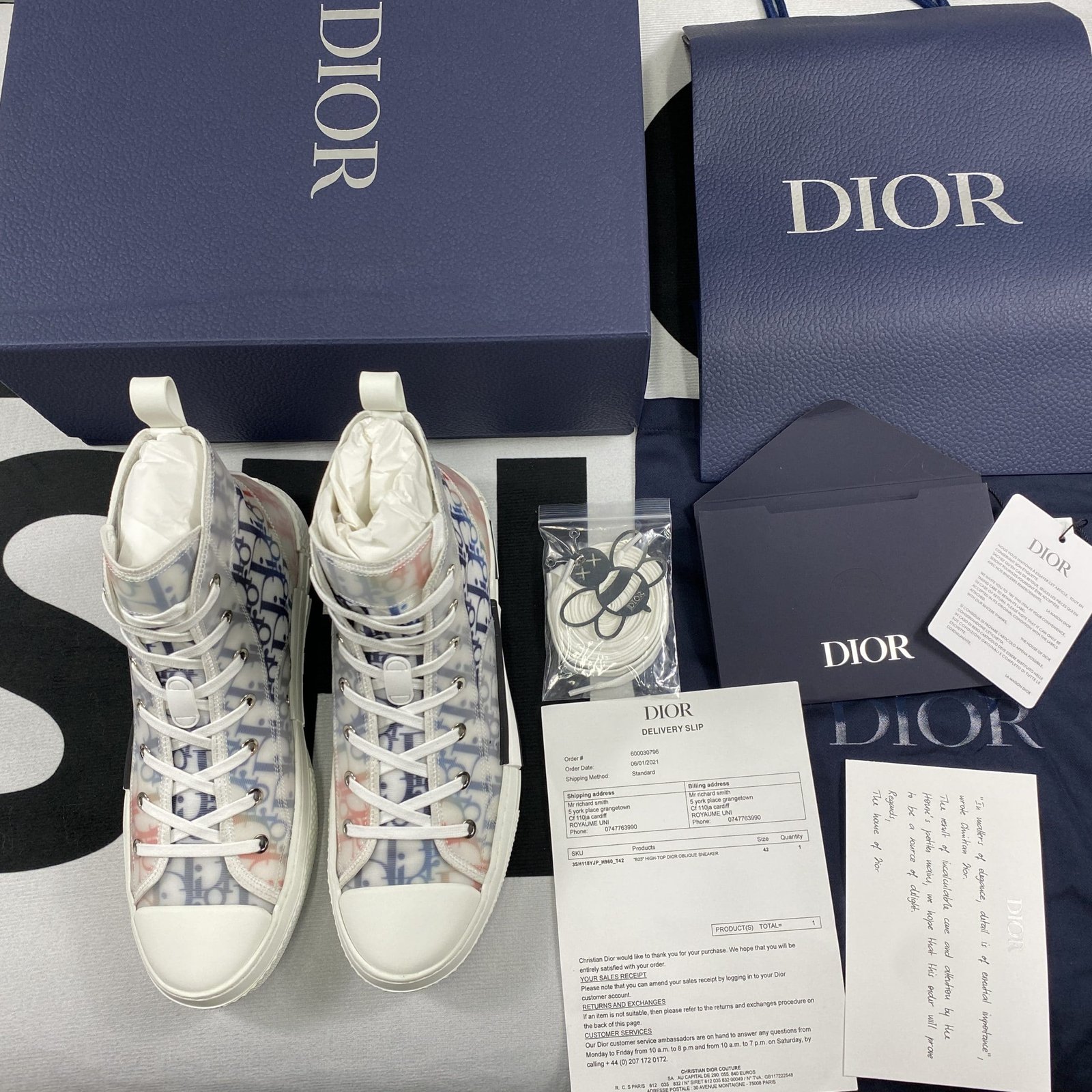 D10r B23 High Top Sneaker 14