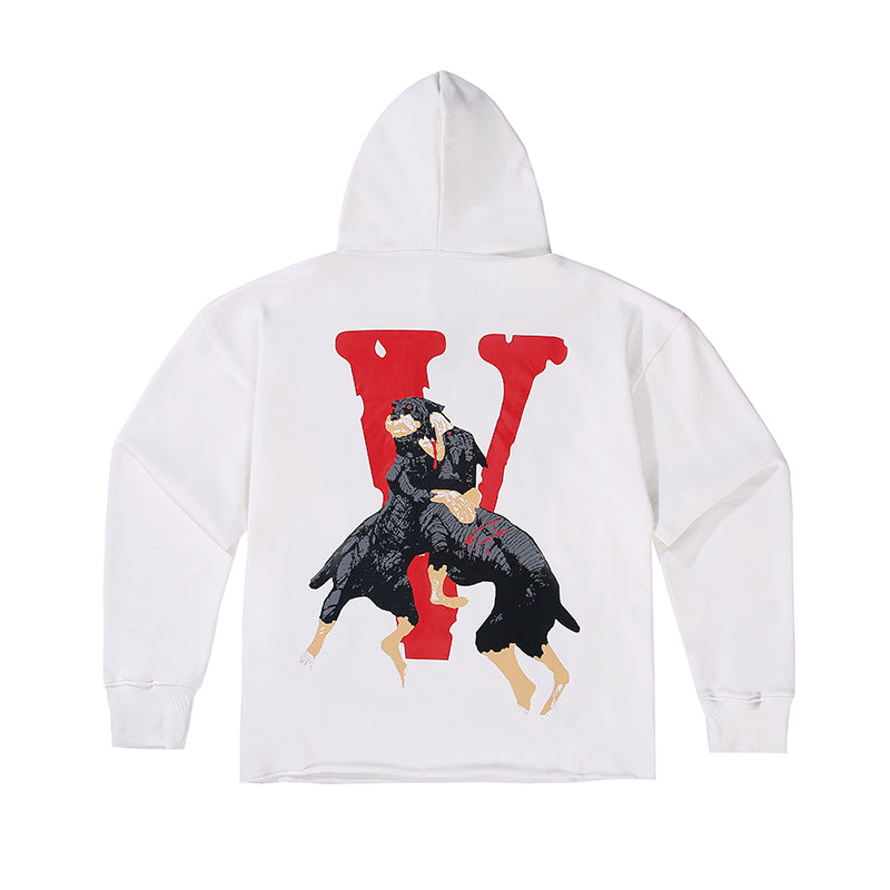 Vlone City Morgue Drip V Hoodie 6666