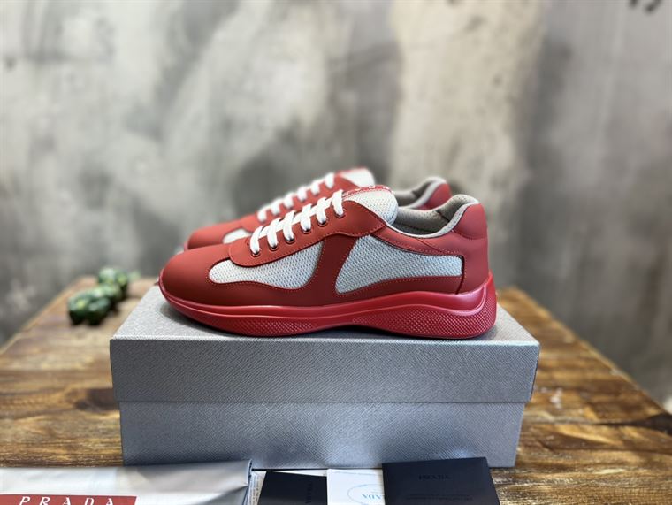 Pra*a AMERICA S CUP SOFT RUBBER AND BIKE FABRIC SNEAKERS PRS046