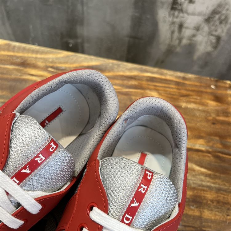 Pra*a AMERICA S CUP SOFT RUBBER AND BIKE FABRIC SNEAKERS PRS046