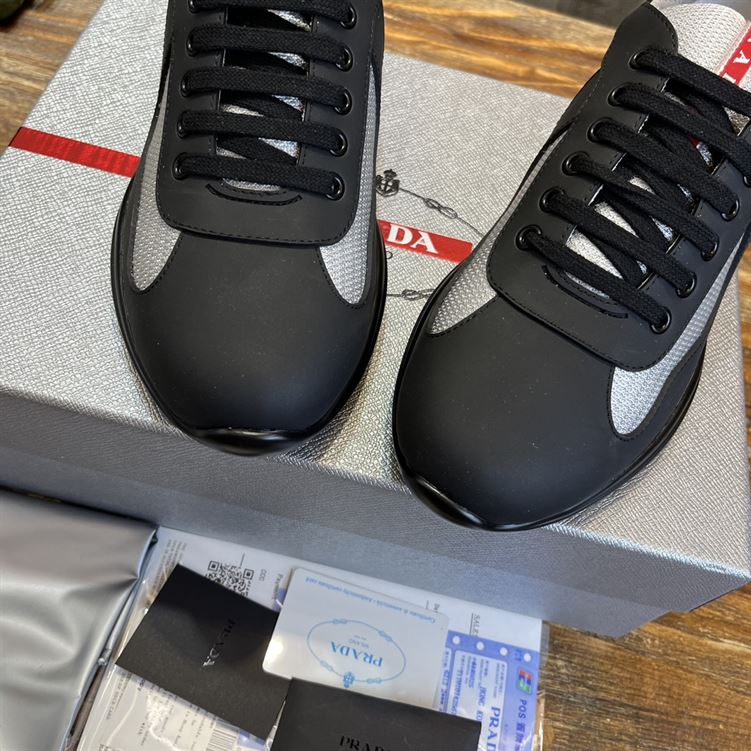 Pra*a AMERICA S CUP SOFT RUBBER AND BIKE FABRIC SNEAKERS PRS045