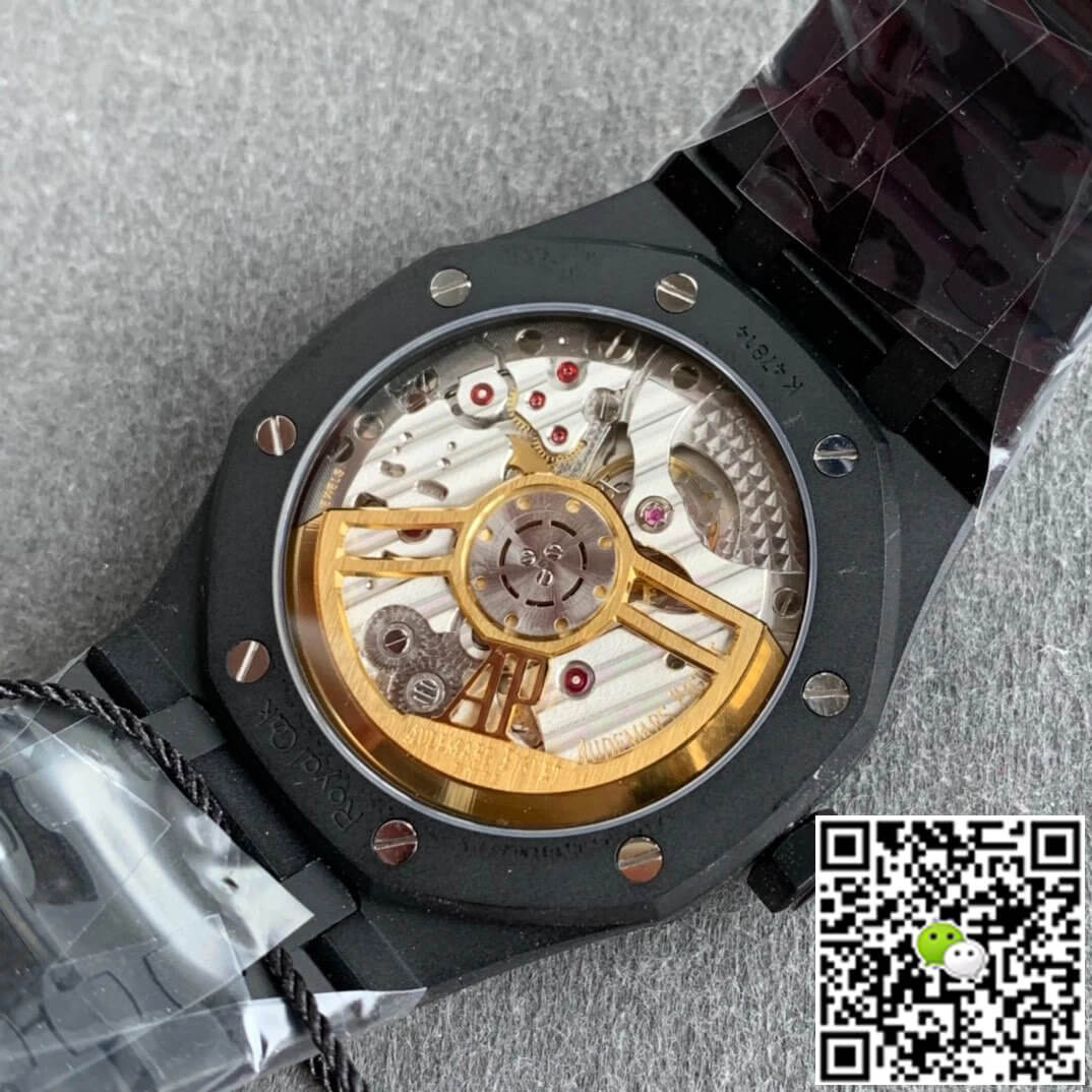 Replica Audemars P1g*et Royal Oak 15500 DLC Version 1:1 Best Edition ZF Factory Grey Dial