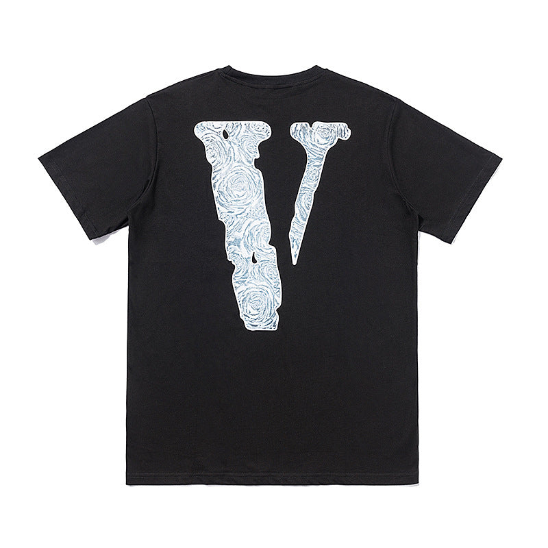 Replica Vlone x Pop Smoke T Shirt The Woo Tee