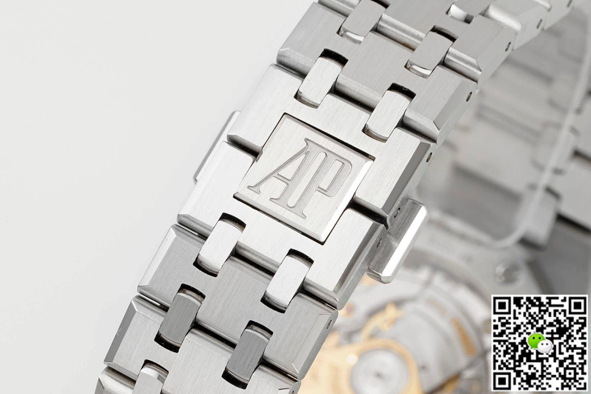 Replica Audemars P1g*et Royal Oak 15450ST.OO.1256ST.02 1:1 Best Edition APS Factory Gray Ruthenium Dial