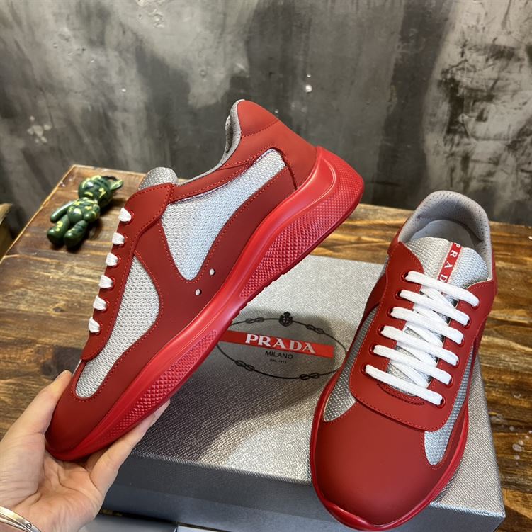 Pra*a AMERICA S CUP SOFT RUBBER AND BIKE FABRIC SNEAKERS PRS046