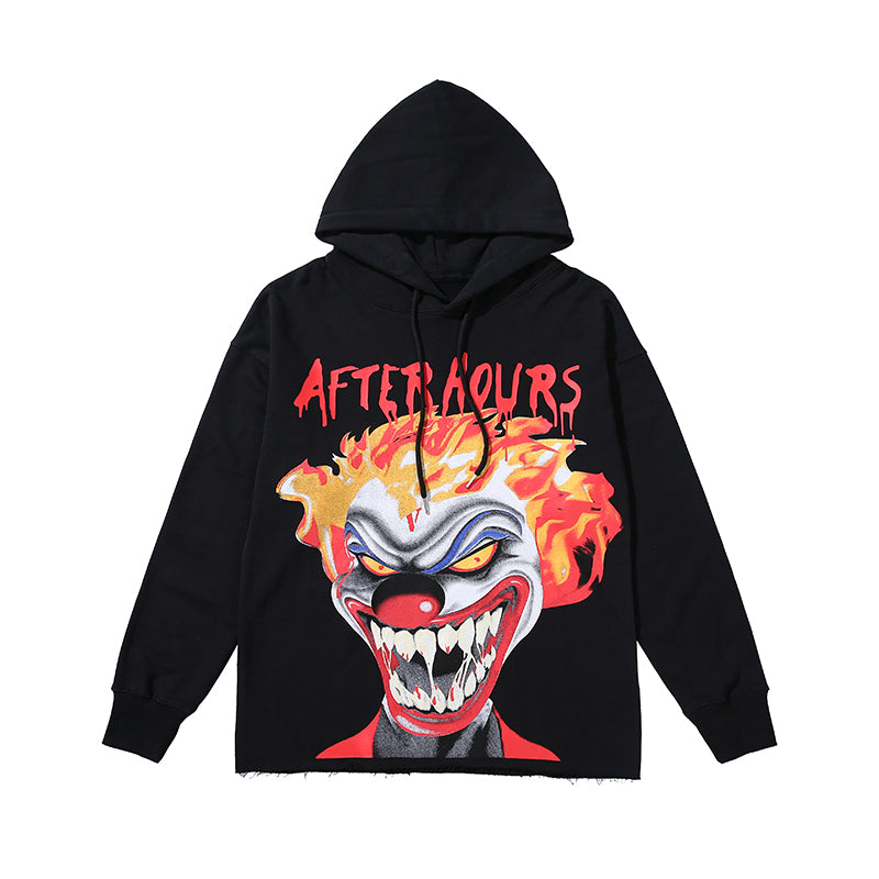Vlone x After Hours Hoodie The Weeknd Clown Sweatshirt 6678